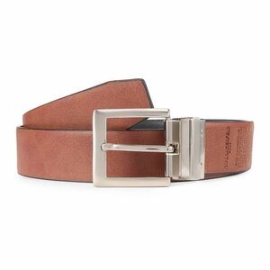 Karl Lagerfeld Reversible Leather Belt with Silver Buckle, Men’s, New, Size 32